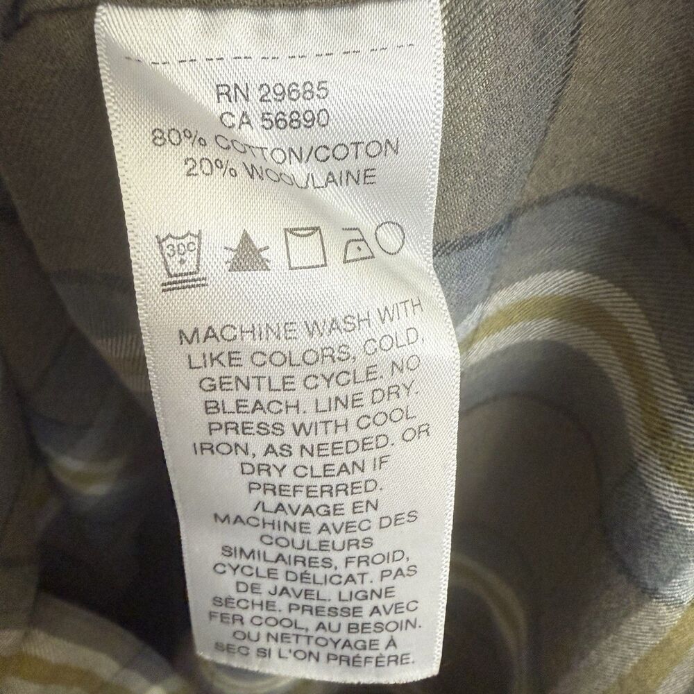 Pendleton Pioneer Shirt Mens XL Plaid Western Grunge Button Up Cowboy - Picture 7 of 8